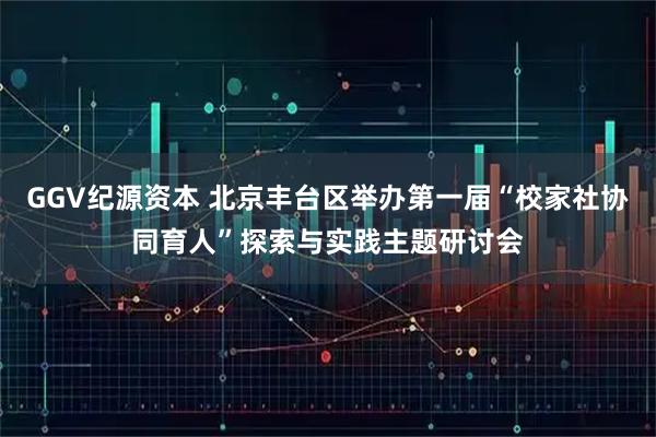 GGV纪源资本 北京丰台区举办第一届“校家社协同育人”探索与实践主题研讨会